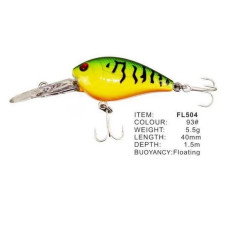 Vobler Fl Fl504 Floating 40mm 5.5g Depth 1.5m Colour 93